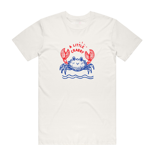 A Little Crabby - Graphic T-Shirt - Natural