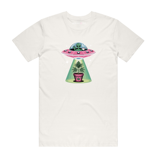 Bud Abduction - Graphic T-Shirt - Natural