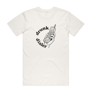 Drunk Dialler - Graphic T-Shirt - Natural