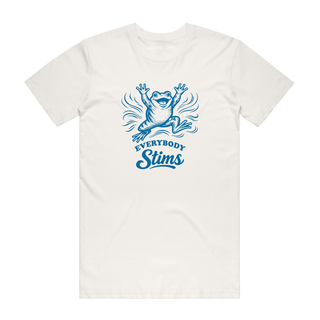 Everybody Stims - Funny T-Shirt - Natural
