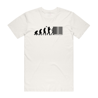 Consume Evolution - Graphic T-Shirt - Natural