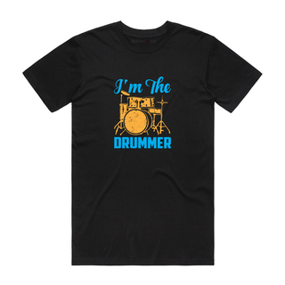 I'm The Drummer - Music T-Shirt - Black