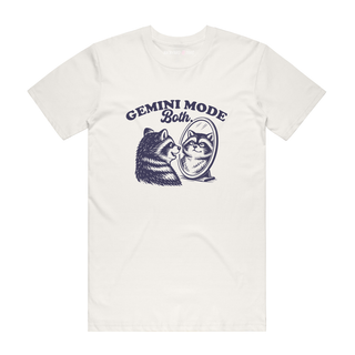 Gemini Mode - Zodiac T-Shirt - Natural