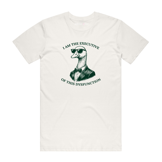 I Am The Executive - Funny T-Shirt - Natural