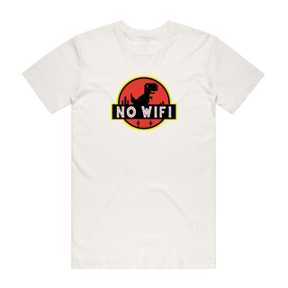 No Wifi - Graphic T-Shirt - Natural