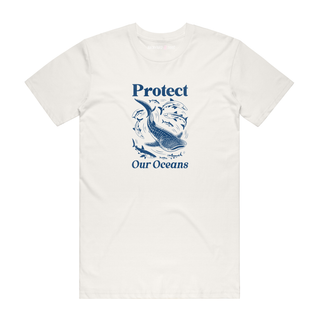 Protect Our Oceans - Animal T-Shirt - Natural