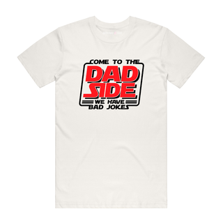 Dad Side - Dad T-Shirt - Natural