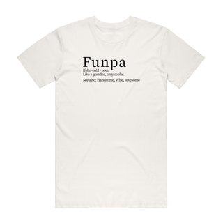 Funpa - Dad T-Shirt - Natural