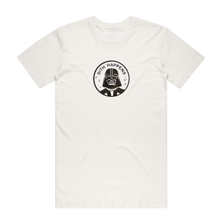 Sith Happens - Funny T-Shirt - Natural