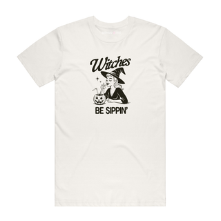 Witches Be Sippin' - Halloween T-Shirt - Natural