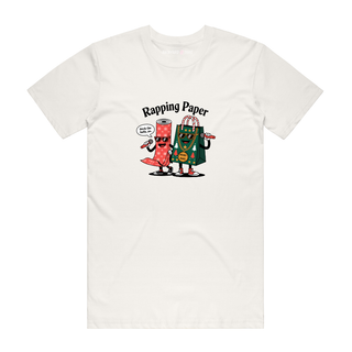 Rapping Paper - Christmas T-Shirt - Natural