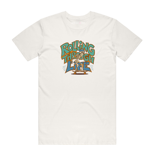 Rolling Through Life - Graphic T-Shirt - Natural