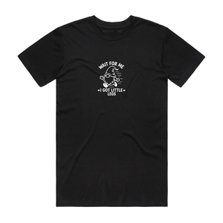 Little Legs - Funny T-Shirt - Black