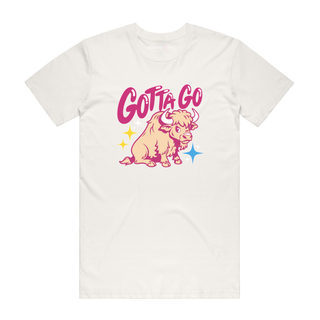 Gotta Go Buffalo - Funny T-Shirt - Natural