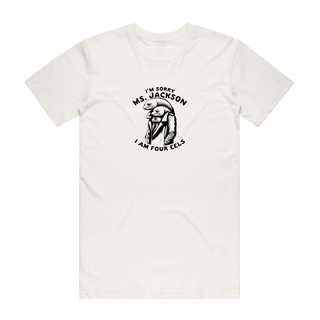 I Am Four Eels - Funny T-Shirt - Natural