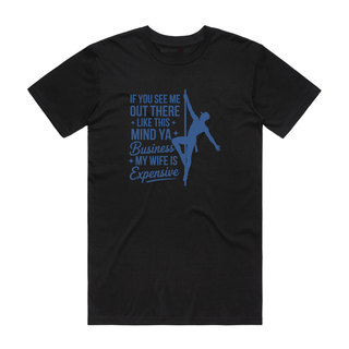 Mind Your Business - Funny T-Shirt - Black