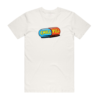 Chill Pill - Graphic T-Shirt - Natural