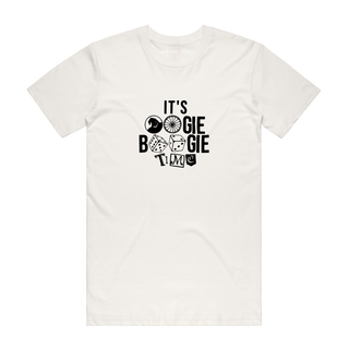 Oogie Boogie Time - Slogan T-Shirt - Natural