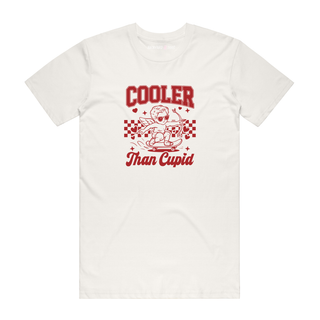 Cooler Than Cupid - Valentine's Day T-Shirt - Natural
