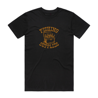 Fishing Supplies - Fishing T-Shirt - Black
