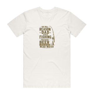 The Real Reason - Fishing T-Shirt - Natural