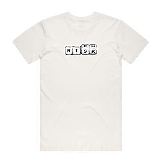 Rich Risk - Slogan T-Shirt - Natural