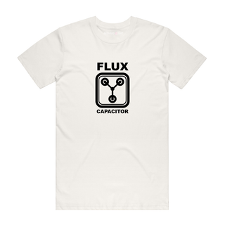 Flux Capacitor - Graphic T-Shirt - Natural