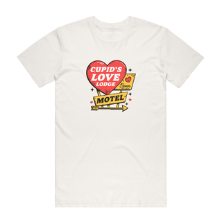 Cupid's Love Lodge - Valentine's Day T-Shirt - Natural