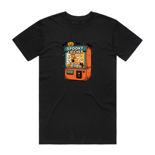 Spooky Catcher - Halloween T-Shirt - Black