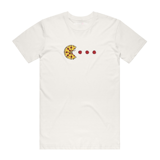 Pizza Pacman - Gaming T-Shirt - Natural