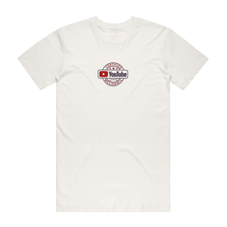 Certified Youtube Mechanic - Slogan T-Shirt - Natural