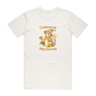 Dungeon Meowster (Rainbow) - Gaming T-Shirt - Natural