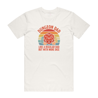 Dungeon Dad - Dad T-Shirt - Natural