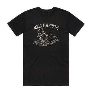 Melt Happens - Christmas T-Shirt - Black