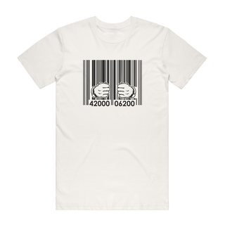 Barcode Jail - Graphic T-Shirt - Natural