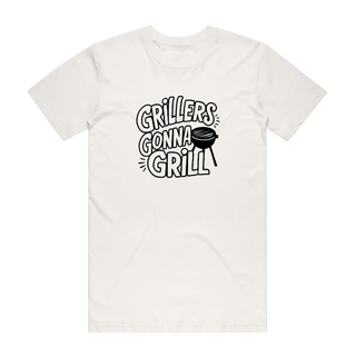 Grillers Gone Grill - Slogan T-Shirt - Natural