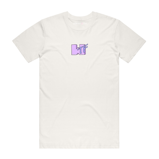 WTF (Purple) - Slogan T-Shirt - Natural