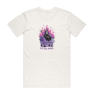It's All Good (Grim Reaper) - Halloween T-Shirt - Natural