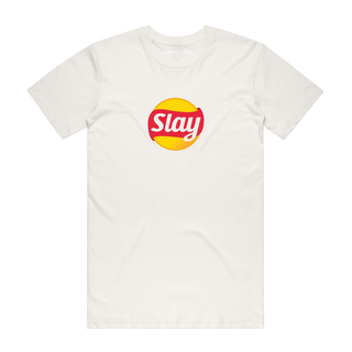 Slay - Slogan T-Shirt - Natural