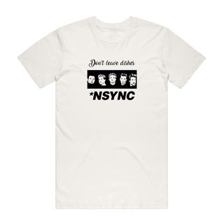 Don't Leave Dishes - Funny T-Shirt - Natural