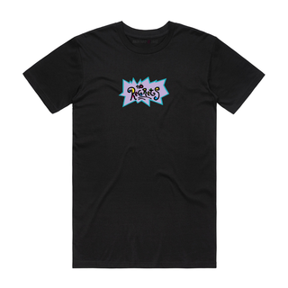 No Regrets - Slogan T-Shirt - Black