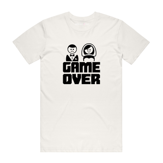 Game Over - Bridal T-Shirt - Natural