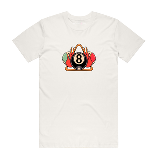 Billard 8Ball - Graphic T-Shirt - Natural