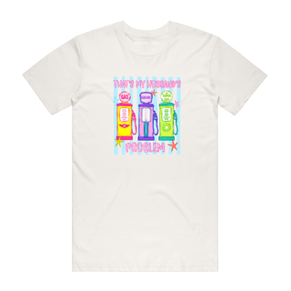 That's My Husbands Problem - Funny T-Shirt - Natural