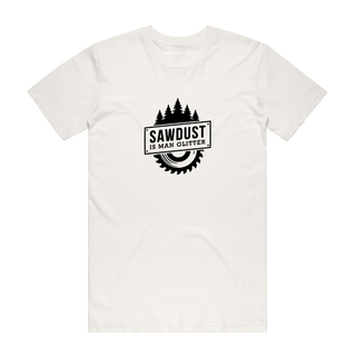 Sawdust - Dad T-Shirt - Natural
