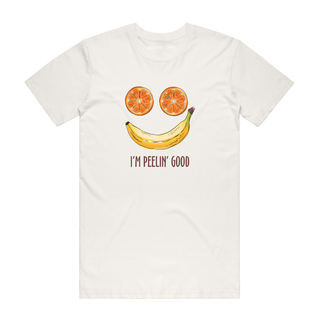 I'm Peeling Good - Funny T-Shirt - Natural
