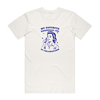 My Favorite Essential Oil - Funny T-Shirt - Natural