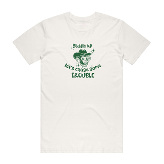 Saddle Up - Funny T-Shirt - Natural