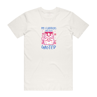 Cat Gasted - Cat T-Shirt - Natural