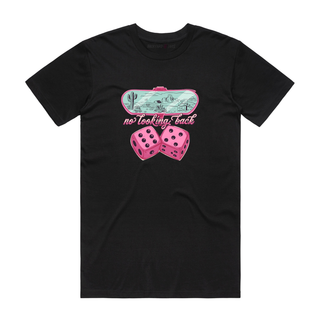 No Looking Back (Dice) - Graphic T-Shirt - Black